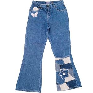 Vintage Y2K 90s 00s Limited Too Patchwork Jeans